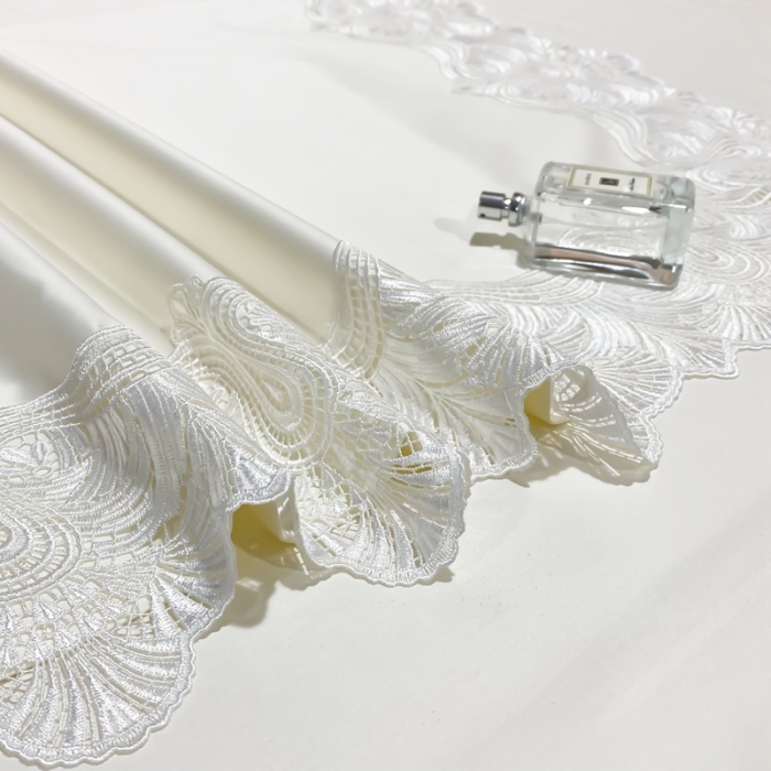 91家纺网 家纺一手货源 找家纺 总缔缦家纺 2022新款100支长绒棉蕾丝四件套-夏丽尔公主