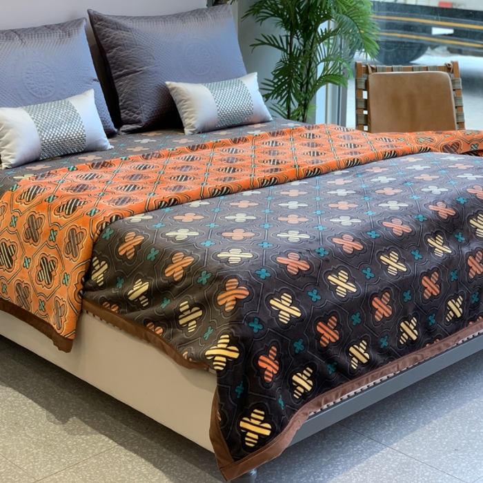 91家纺网 家纺一手货源 找家纺 （总）缔缦家纺 2022新型AB版复合毛毯