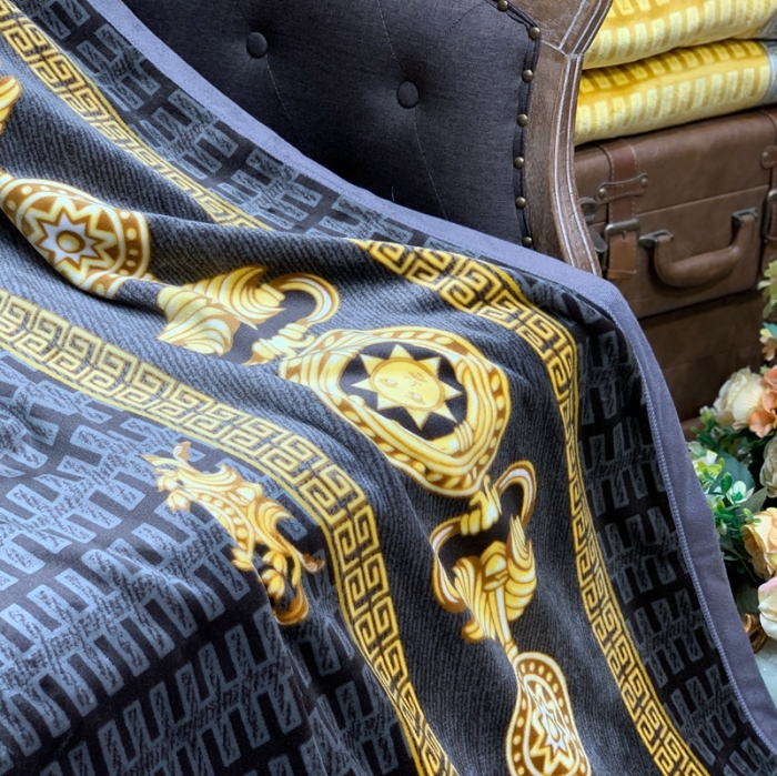 91家纺网 家纺一手货源 找家纺 缔缦家纺 2022新型AB版复合毛毯 巴特罗