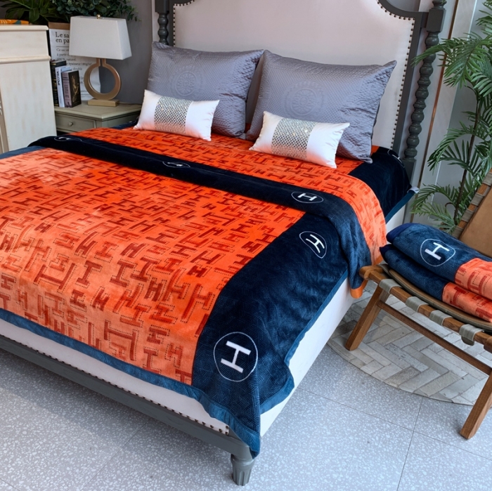 91家纺网 家纺一手货源 找家纺 缔缦家纺 2022新型AB版复合毛毯 那不勒斯