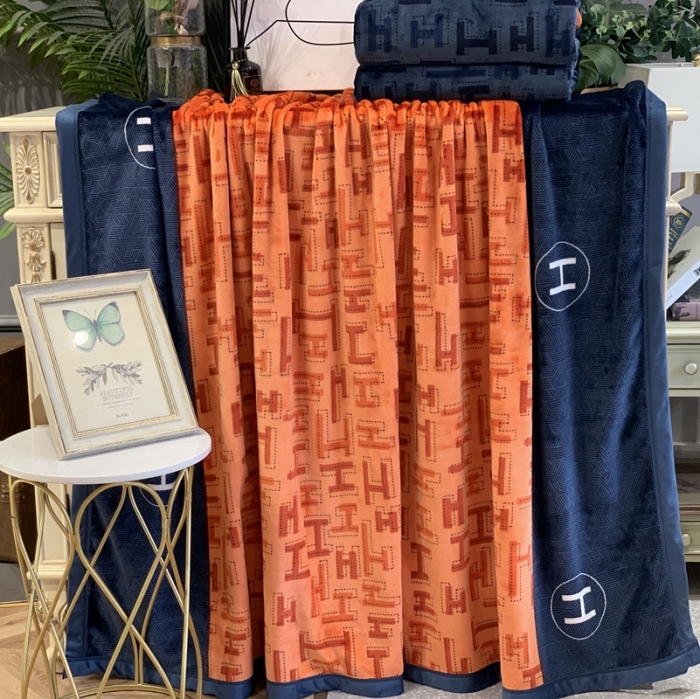 91家纺网 家纺一手货源 找家纺 缔缦家纺 2022新型AB版复合毛毯 那不勒斯