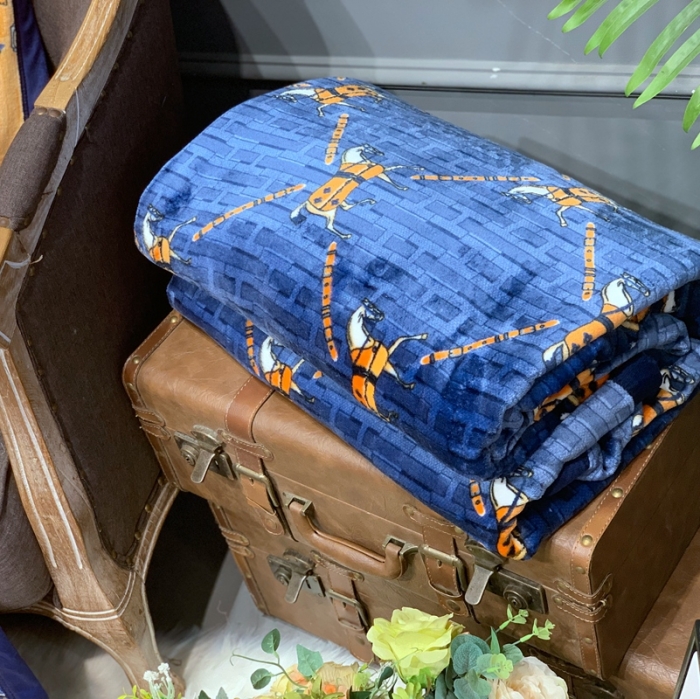 91家纺网 家纺一手货源 找家纺 缔缦家纺 2022新型AB版复合毛毯 塞洛华