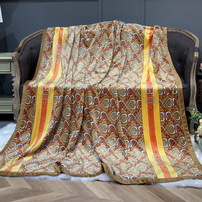 91家纺网 家纺一手货源 找家纺 缔缦家纺 2022新型AB版复合毛毯 苏黎世