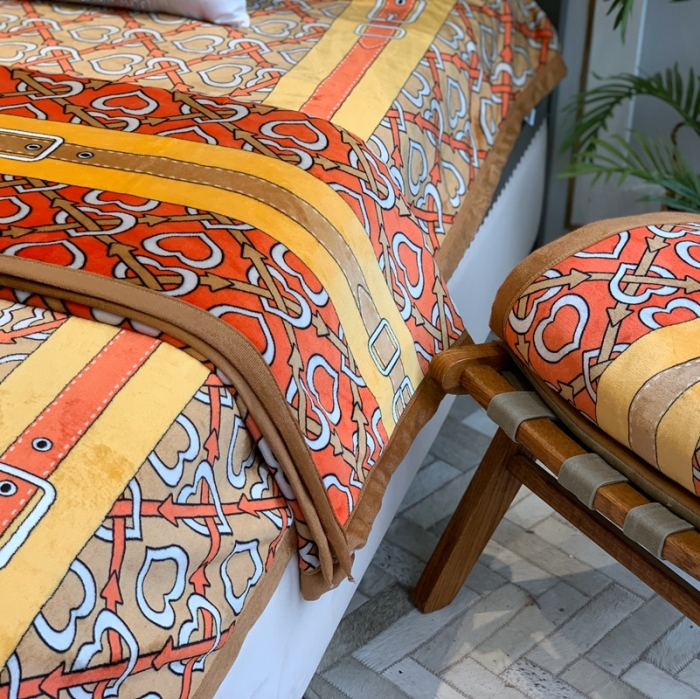 91家纺网 家纺一手货源 找家纺 缔缦家纺 2022新型AB版复合毛毯 苏黎世