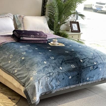 91家纺网 家纺一手货源 找家纺 （总）缔缦家纺 2022新型AB版复合毛毯