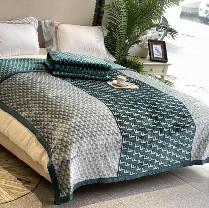 91家纺网 家纺一手货源 找家纺 （总）缔缦家纺 2022新型AB版复合毛毯