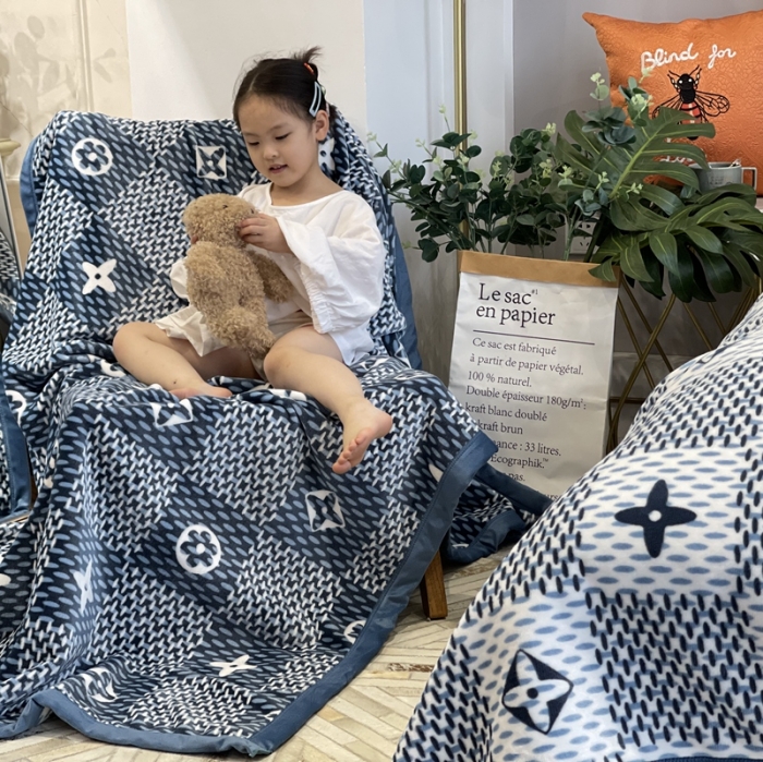 91家纺网 家纺一手货源 找家纺 缔缦家纺 2022新型AB版复合毛毯 迪克