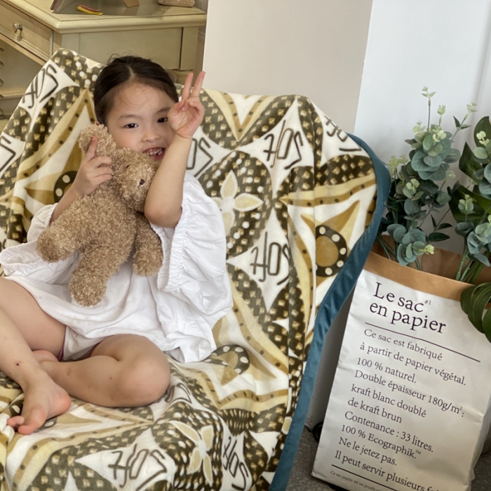 91家纺网 家纺一手货源 找家纺 缔缦家纺 2022新型AB版复合毛毯 格纳