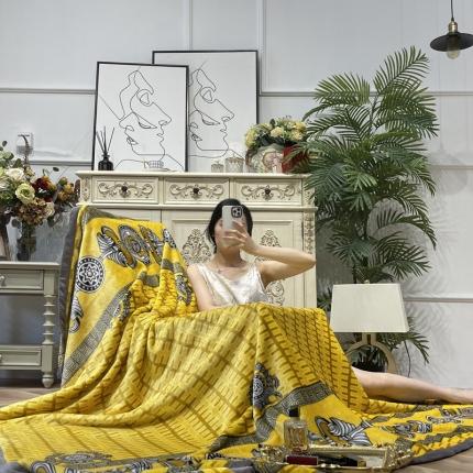 缔缦家纺 2022新型AB版复合毛毯 克罗地