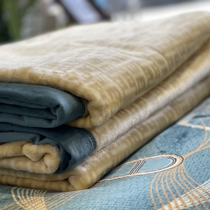 91家纺网 家纺一手货源 找家纺 缔缦家纺 2022新型AB版复合毛毯 西奥多