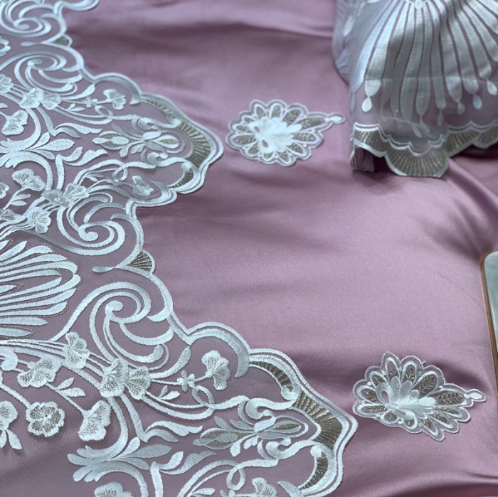 91家纺网 家纺一手货源 找家纺 （总）缔缦家纺 2022新款重磅真丝棉系列四件套-爱丽丝