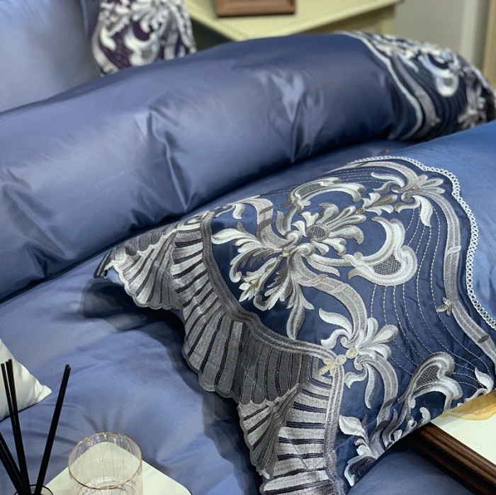 91家纺网 家纺一手货源 找家纺 （总）缔缦家纺 2022新款重磅真丝棉系列四件套-巴萨湖畔