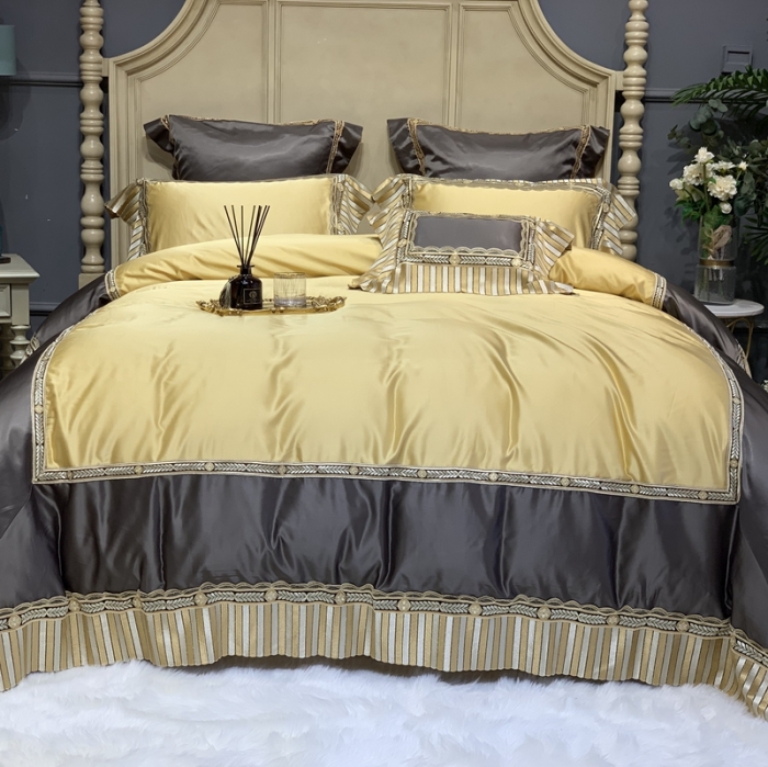 91家纺网 家纺一手货源 找家纺 （总）缔缦家纺 2022新款重磅真丝棉系列四件套-北欧之旅