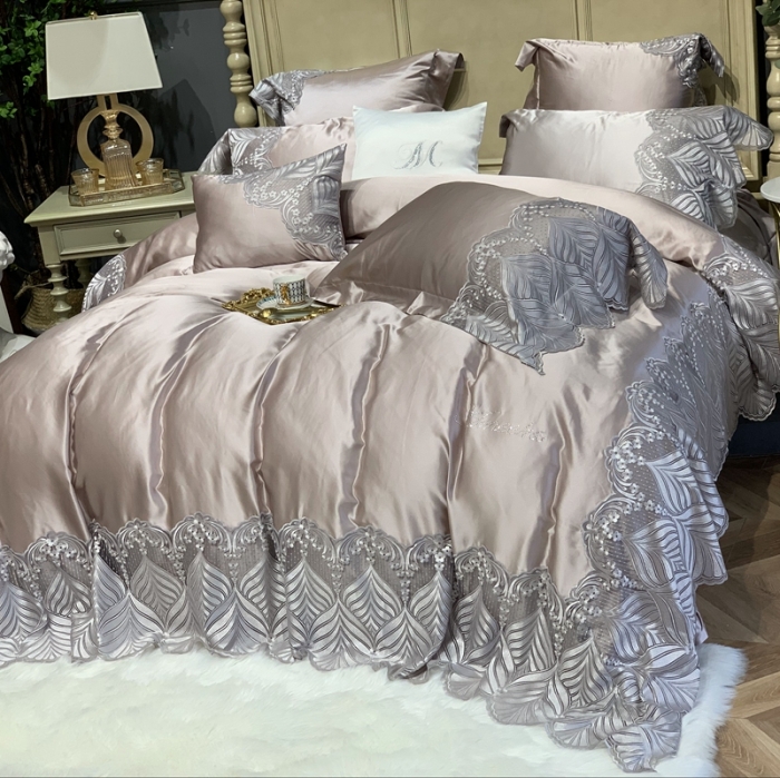 91家纺网 家纺一手货源 找家纺 (总)缔缦家纺 2022新款重磅真丝棉系列四件套-艾琳娜