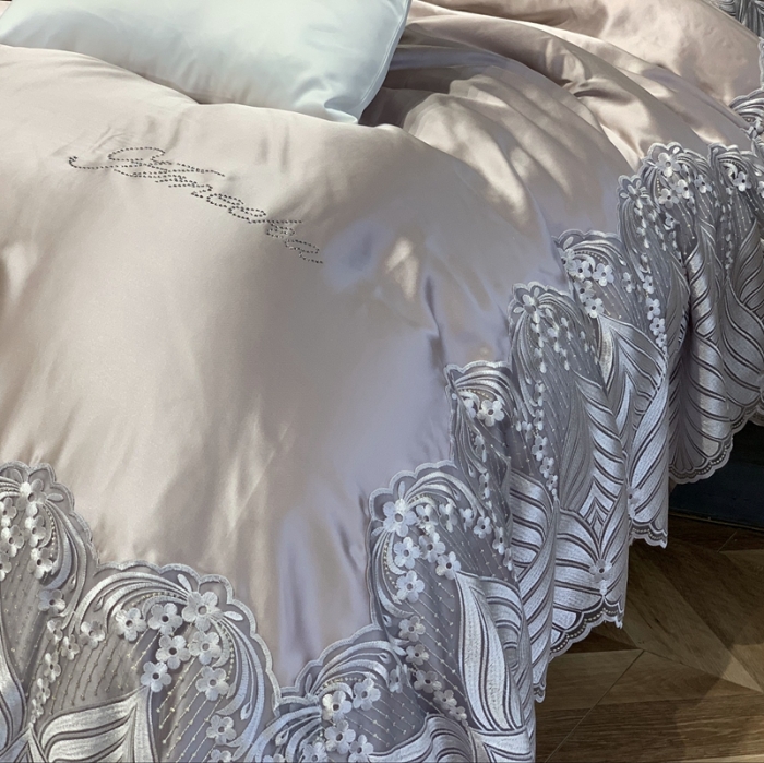 91家纺网 家纺一手货源 找家纺 (总)缔缦家纺 2022新款重磅真丝棉系列四件套-艾琳娜