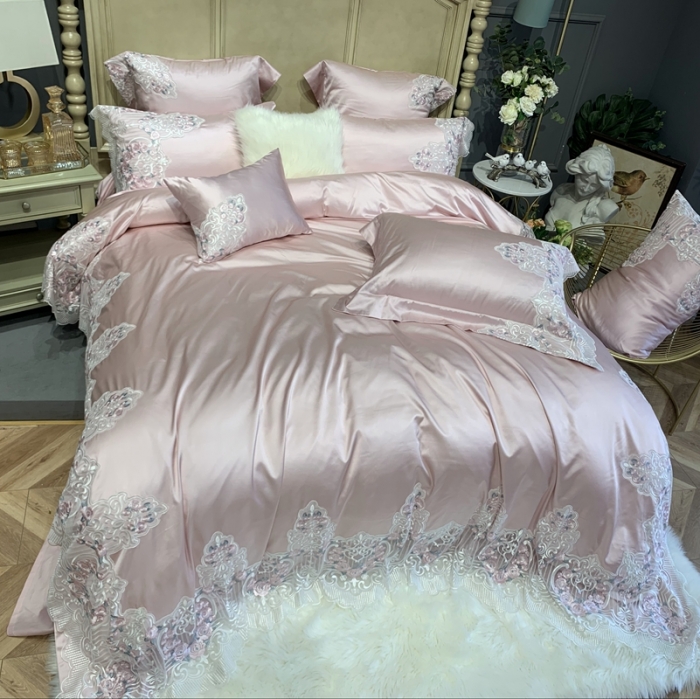 91家纺网 家纺一手货源 找家纺 (总）缔缦家纺 2022新款重磅真丝棉系列四件套-蔷薇花园