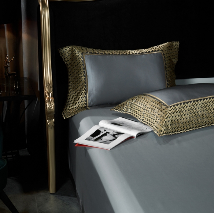 91家纺网 家纺一手货源 找家纺 （总）缔缦家纺 2022新款重磅真丝棉系列四件套-幻影