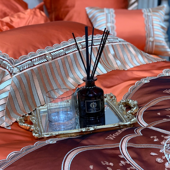 91家纺网 家纺一手货源 找家纺 （总）缔缦家纺 2022新款重磅真丝棉系列四件套-罗马大道