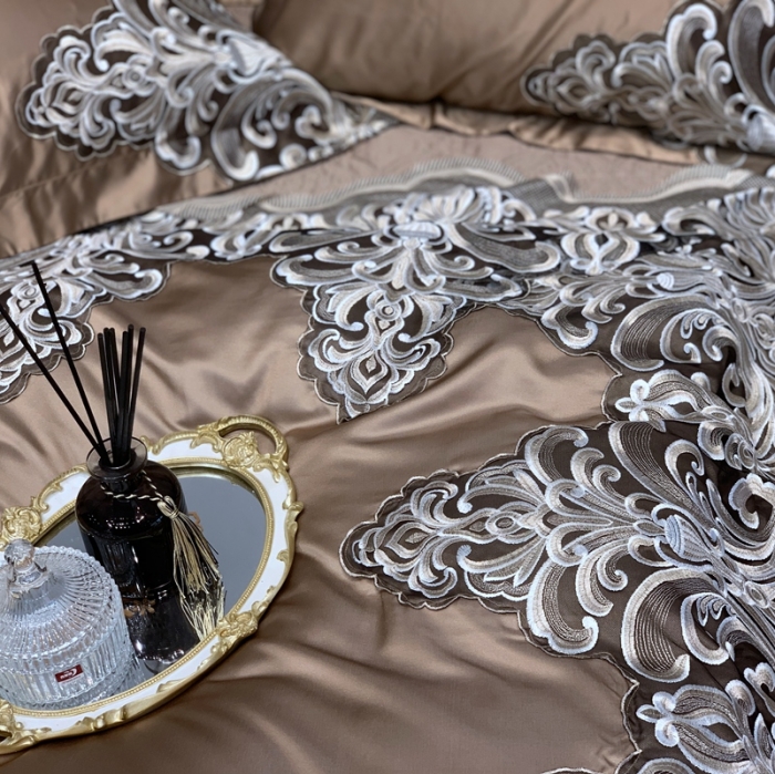 91家纺网 家纺一手货源 找家纺 （总）缔缦家纺 2022新款重磅真丝棉系列四件套-曼谷王朝