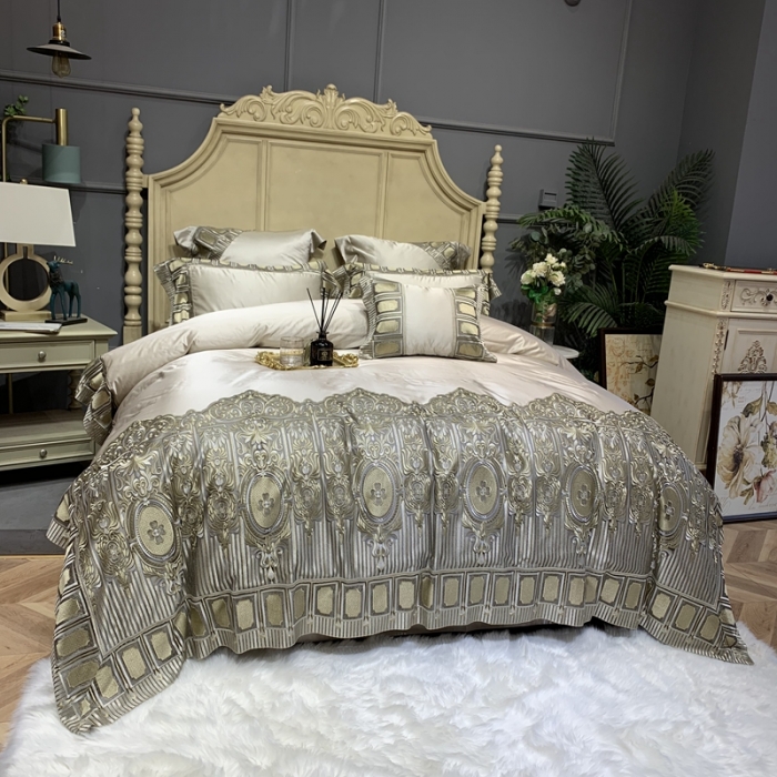 91家纺网 家纺一手货源 找家纺 （总）缔缦家纺 2022新款重磅真丝棉系列四件套-米兰之旅