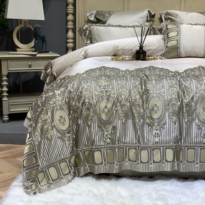 91家纺网 家纺一手货源 找家纺 （总）缔缦家纺 2022新款重磅真丝棉系列四件套-米兰之旅