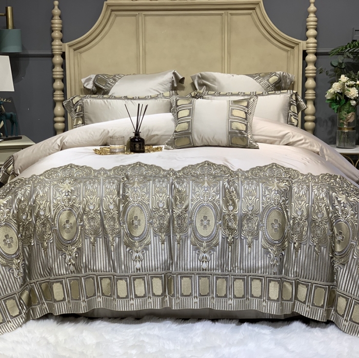 91家纺网 家纺一手货源 找家纺 （总）缔缦家纺 2022新款重磅真丝棉系列四件套-米兰之旅