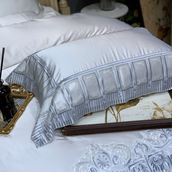 91家纺网 家纺一手货源 找家纺 缔缦家纺 2022新款重磅真丝棉系列四件套-米兰之旅 柔白