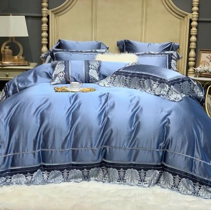 91家纺网 家纺一手货源 找家纺 （总）缔缦家纺 2022新款重磅真丝棉系列四件套-圣保罗