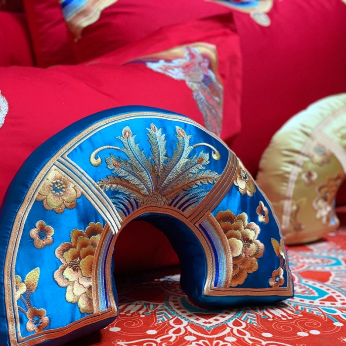 91家纺网 家纺一手货源 找家纺 缔缦 2022新款全棉婚庆系列四件套多件套 情深似海