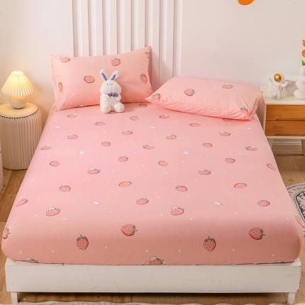 名兮 2022新款纯棉印花床笠 少女梦