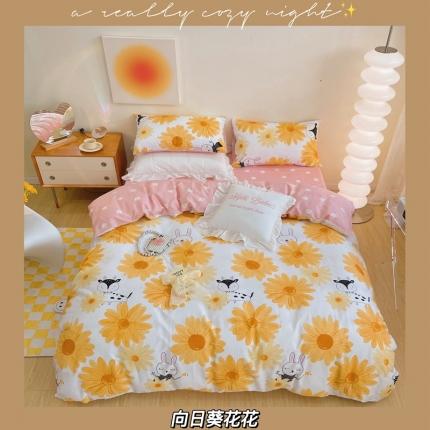 91家纺网 家纺一手货源 找家纺 （总）顾里 2022新款13372全棉四件套-卡通