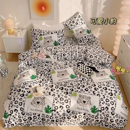 91家纺网 家纺一手货源 找家纺 （总）顾里 2022新款13372全棉四件套-治 愈卡通