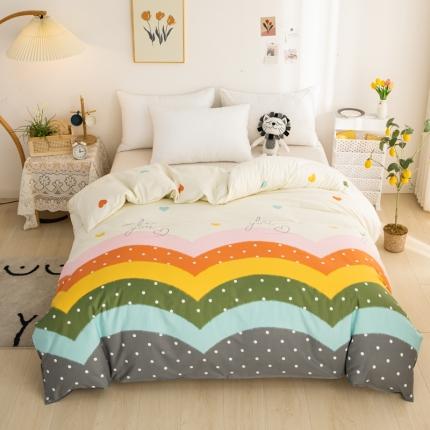 91家纺网 家纺一手货源 找家纺 （总）首爱家纺 2025新款直播款全棉13070纯棉斜纹被套