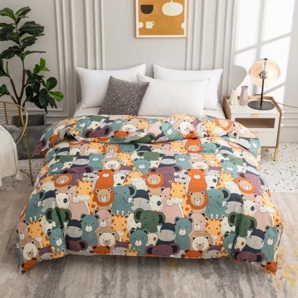 91家纺网 家纺一手货源 找家纺 （总）首爱家纺 2025新款直播款全棉13070纯棉斜纹被套