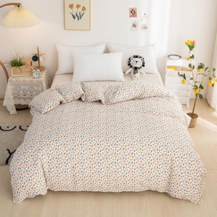 91家纺网 家纺一手货源 找家纺 （总）首爱家纺 2025新款直播款全棉13070纯棉斜纹被套