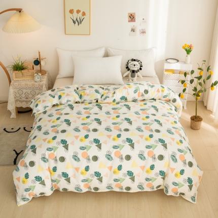 91家纺网 家纺一手货源 找家纺 （总）首爱家纺 2025新款直播款全棉13070纯棉斜纹被套