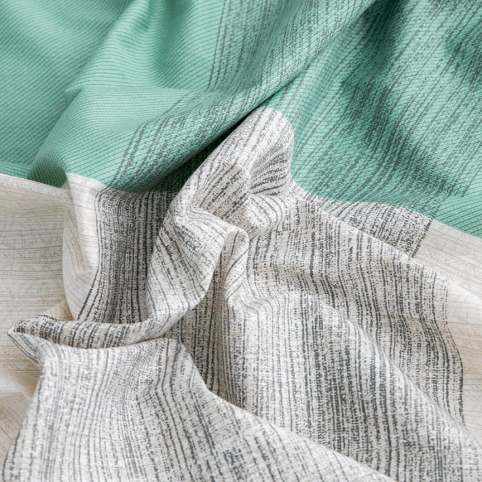 91家纺网 家纺一手货源 找家纺 首爱家纺 2025新款直播款全棉13070纯棉斜纹被套 格调人生