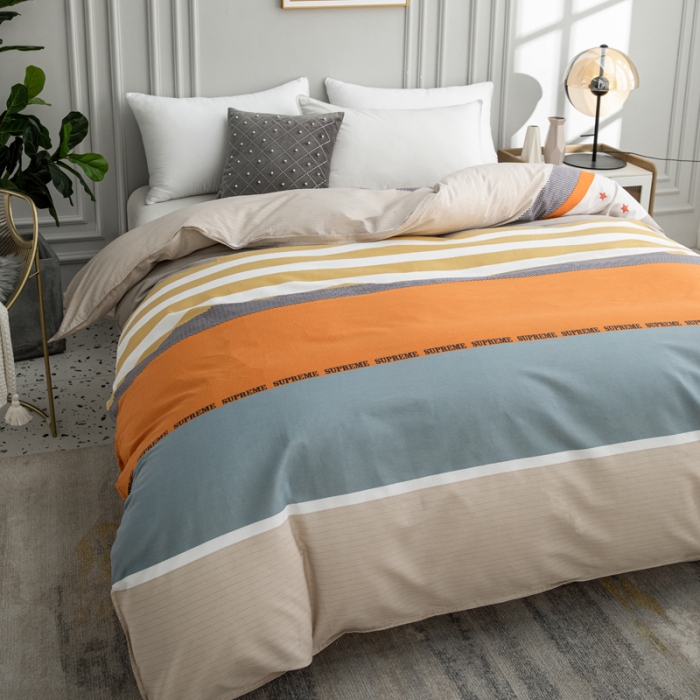 91家纺网 家纺一手货源 找家纺 首爱家纺 2025新款直播款全棉13070纯棉斜纹被套 漫步时光