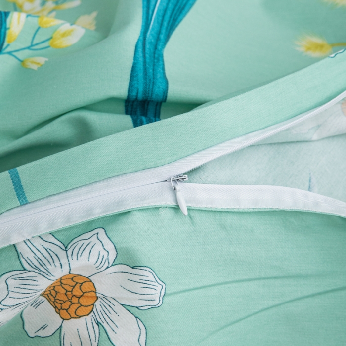 91家纺网 家纺一手货源 找家纺 首爱家纺 2025新款直播款全棉13070纯棉斜纹被套 幸福驿站