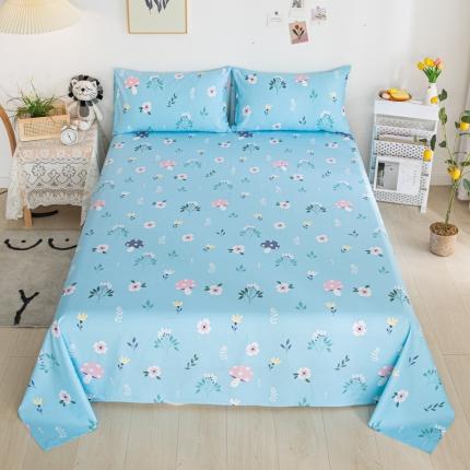 91家纺网 家纺一手货源 找家纺 （总）首爱2025新款直播款13070纯全棉斜纹老粗布磨毛单品床单单件