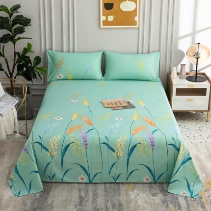 91家纺网 家纺一手货源 找家纺 （总）首爱2025新款直播款13070纯全棉斜纹老粗布磨毛单品床单单件