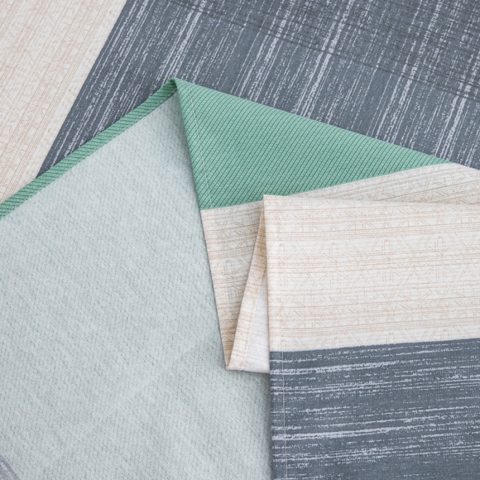 91家纺网 家纺一手货源 找家纺 首爱家纺 2025新款直播款13070纯棉斜纹床单全棉 格调人生