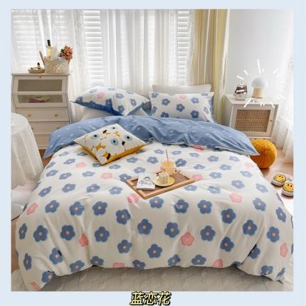 91家纺网 家纺一手货源 找家纺 （总）顾里 2022新款13372全棉四件套-韩系全棉影棚图