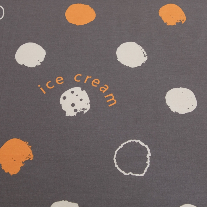 91家纺网 家纺一手货源 找家纺 首爱家纺 2025新款直播款13070纯棉斜纹床单全棉 水果派