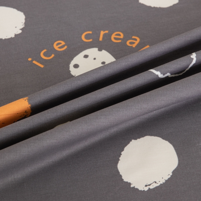 91家纺网 家纺一手货源 找家纺 首爱家纺 2025新款直播款13070纯棉斜纹床单全棉 水果派