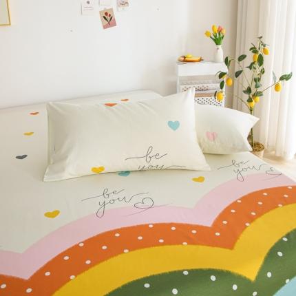 91家纺网 家纺一手货源 找家纺 （总）首爱家纺 2025新款13070纯棉斜纹枕套全棉一对