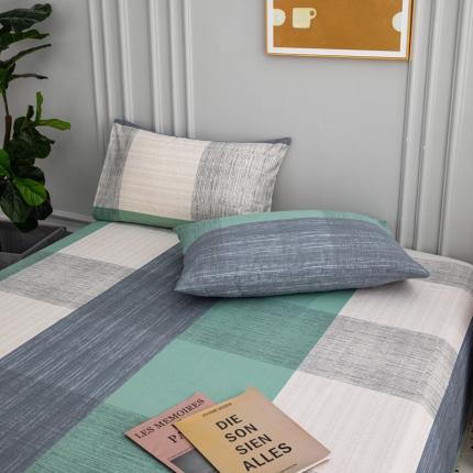 91家纺网 家纺一手货源 找家纺 （总）首爱家纺 2025新款13070纯棉斜纹枕套全棉一对