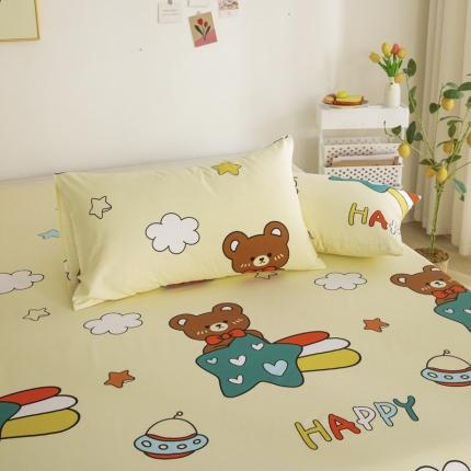 91家纺网 家纺一手货源 找家纺 （总）首爱家纺 2025新款13070纯棉斜纹枕套全棉一对