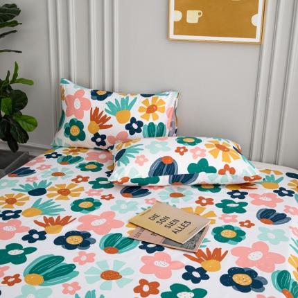 91家纺网 家纺一手货源 找家纺 （总）首爱家纺 2025新款13070纯棉斜纹枕套全棉一对