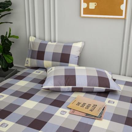 91家纺网 家纺一手货源 找家纺 （总）首爱家纺 2025新款13070纯棉斜纹枕套全棉一对